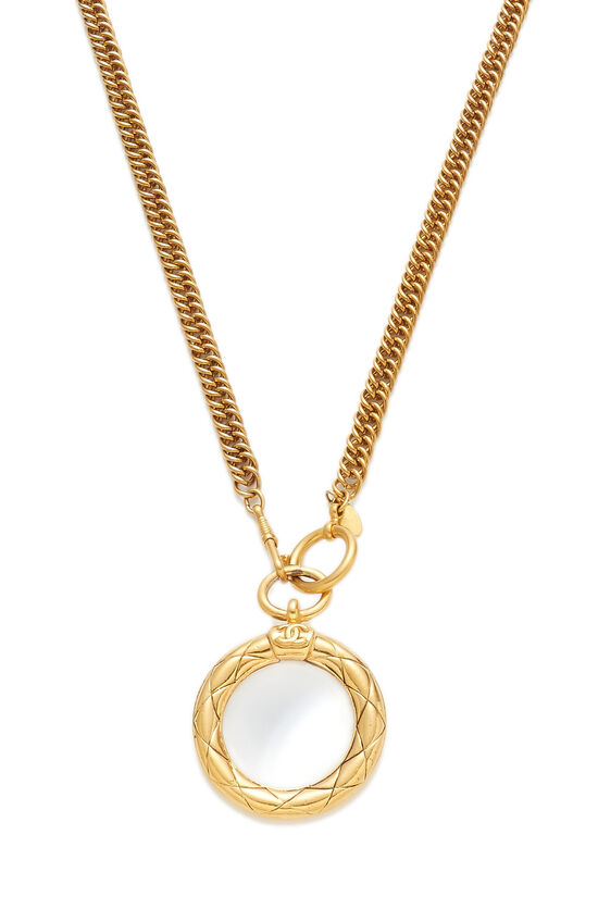 Chanel Loupe Magnifying Glass Necklace (SHG-QP9aO8) – LuxeDH