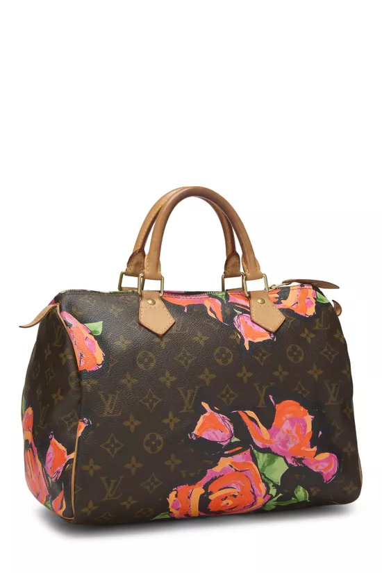 Stephen Sprouse x Louis Vuitton Monogram Roses Speedy 30, , large image number 1