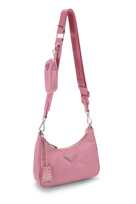 Pink Tessuto Re-Edition 2005 Hobo Mini, , large image number 1