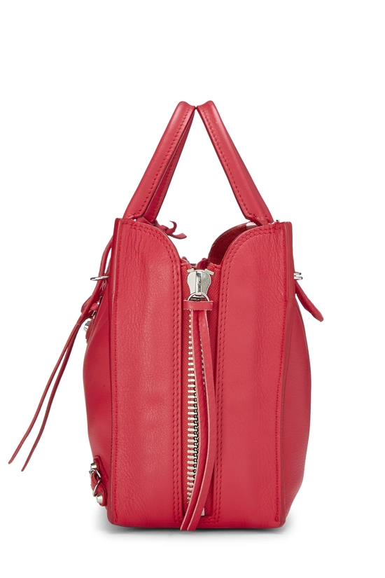 Red Calfskin Papier A6 Zip Around Handbag, , large image number 2