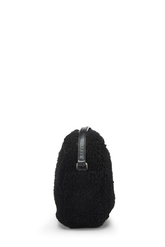 Black Shearling Lou Camera Bag, , large image number 5