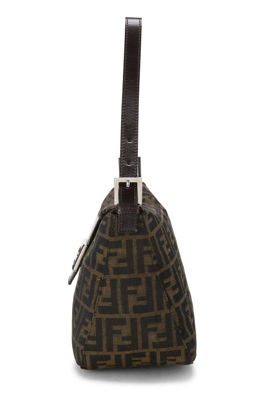 Brown Zucca Canvas Shoulder Bag, , large image number 2