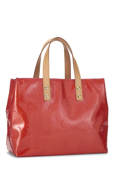 Louis Vuitton Orange Sunset Monogram Vernis Reade PM — photo 2