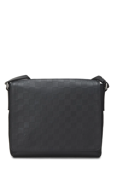 Louis Vuitton Black Damier Infini District PM