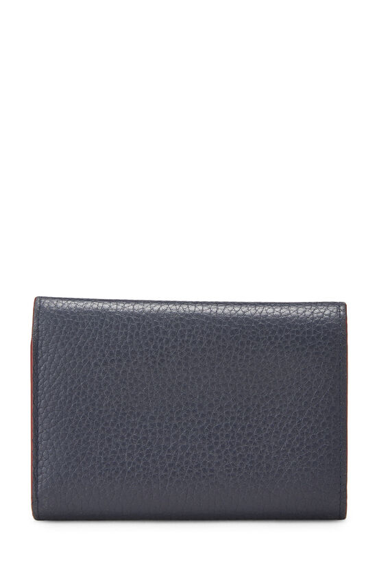 Bleu Infiniti Taurillon Leather Capucines Wallet, , large image number 2