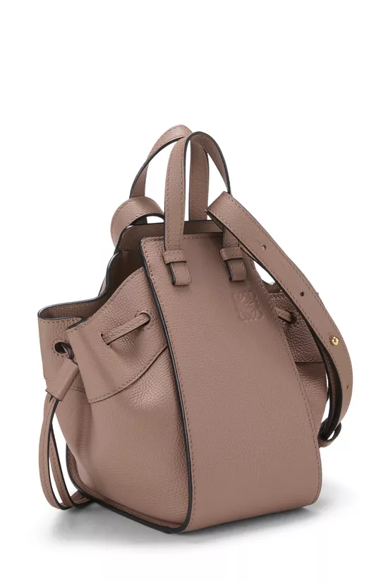 Pink Calfskin Hammock Drawstring Bag Mini, , large image number 1