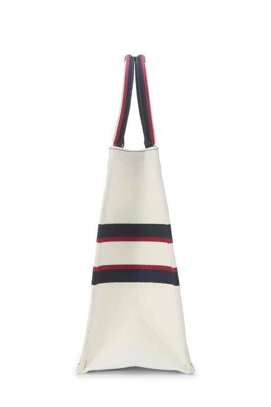 White Canvas Alps Star Book Tote Large, , large image number 2