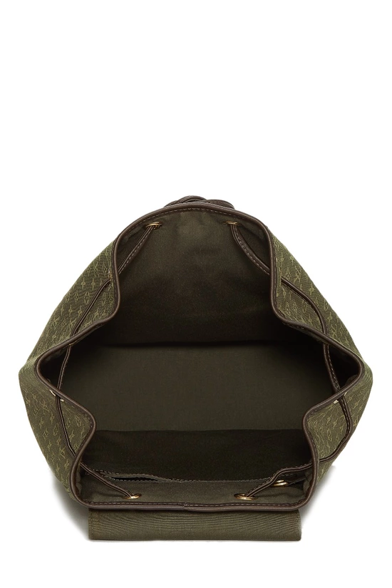 Green Monogram Mini Lin Montsouris GM, , large image number 5