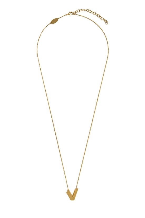 Gold LV & Me Necklace, , large image number 0
