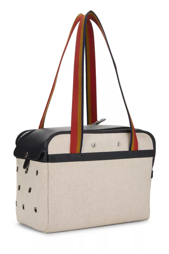 Beige Toile H & Fjord Dog Carrier, , large image number 1