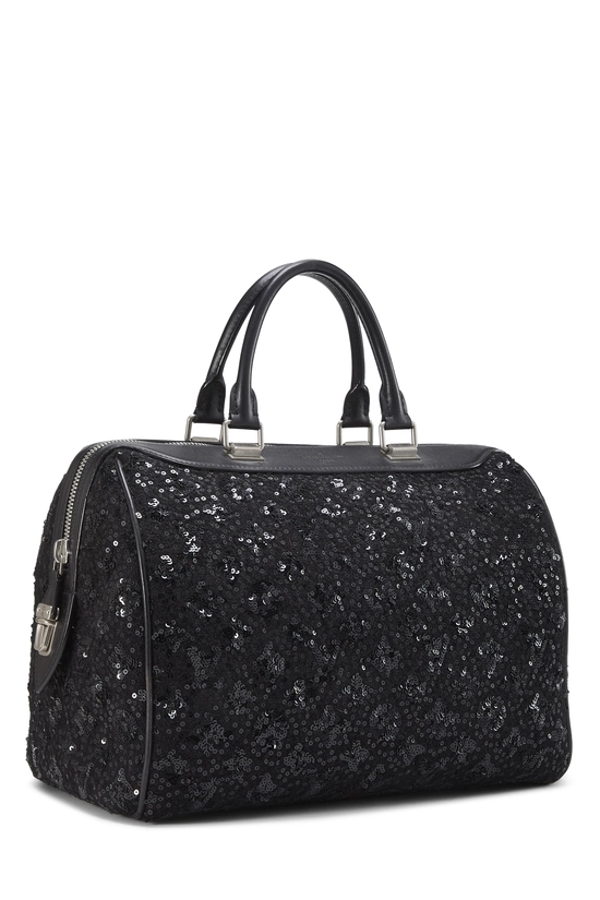 Black Monogram Sequin Sunshine Express Speedy 30, , large image number 1
