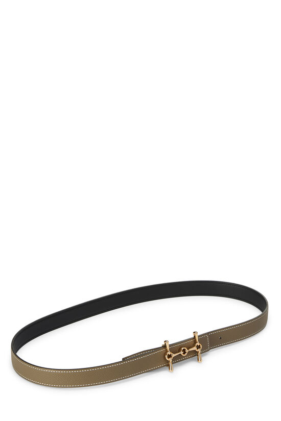 Etoupe Epsom Heritage Equestrian Belt 24mm 90, , large image number 1