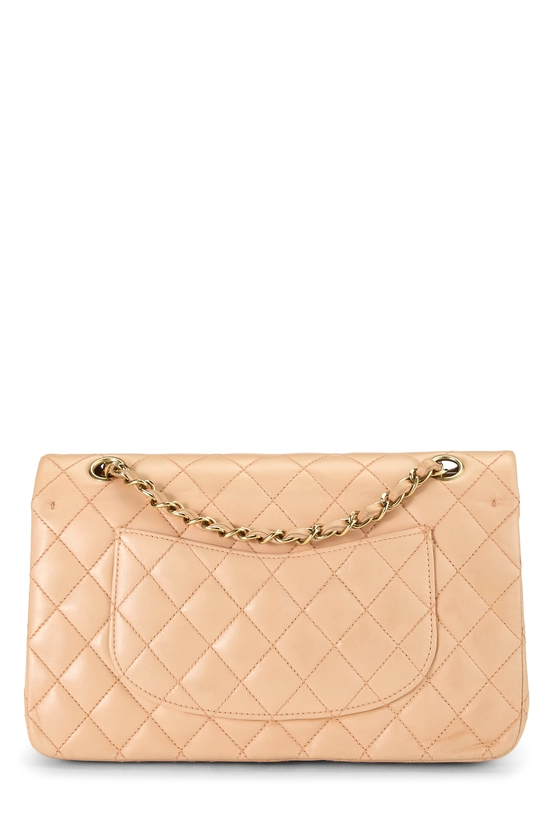 Pink Quilted Lambskin Classic Double Flap Medium, , large image number 3