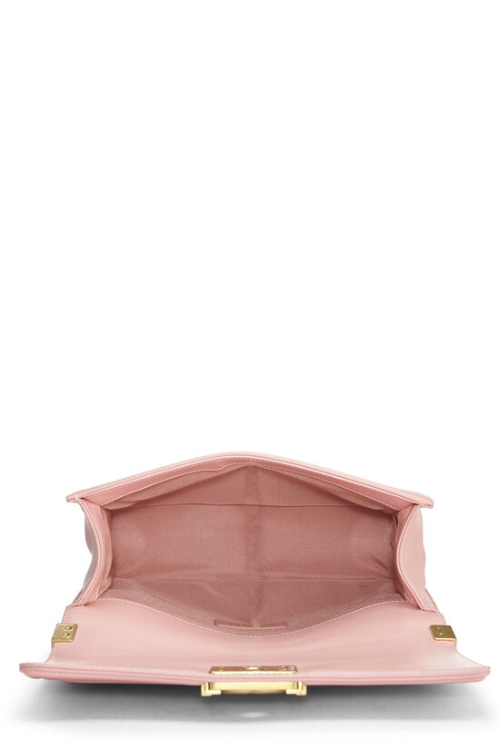 Pink & White Woven Chevron Boy Bag Medium, , large image number 5