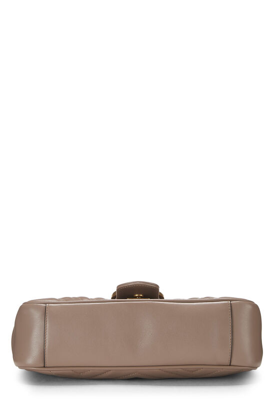 Pink Leather GG Marmont Shoulder Bag, , large image number 4