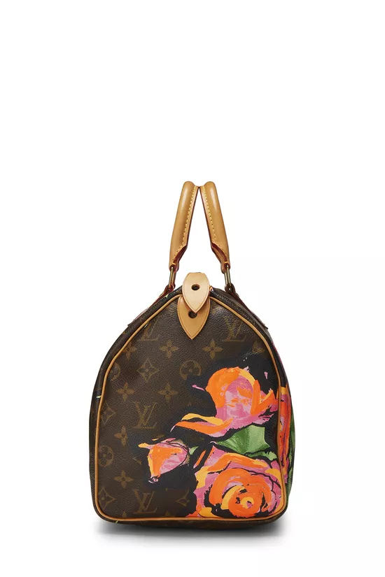 Stephen Sprouse x Louis Vuitton Monogram Roses Speedy 30, , large image number 2