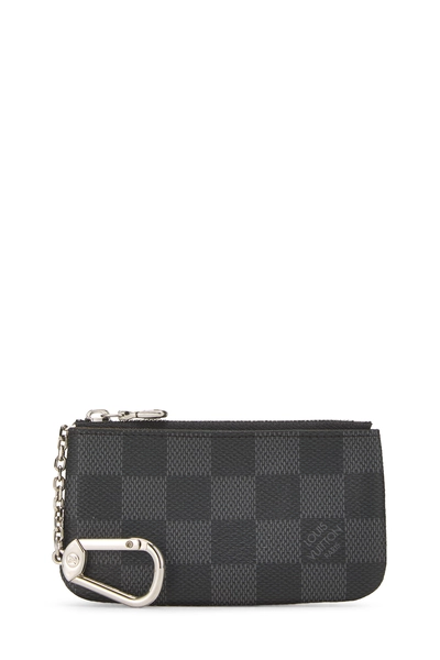 Black Damier Graphite Pochette Clefs