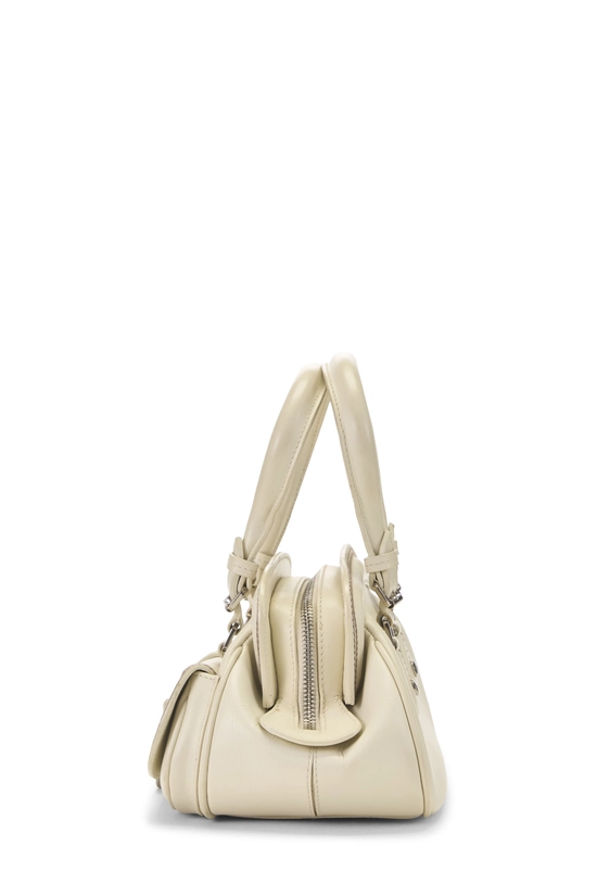 White Calfskin Detective Mini, , large image number 2