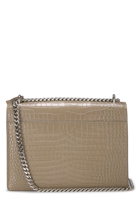 Beige Embossed Leather Sunset Medium, , large image number 3