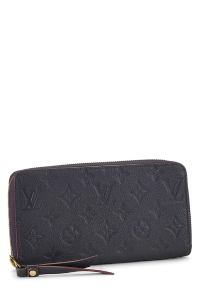 Bleu Infini Monogram Empreinte Zippy Wallet, , large