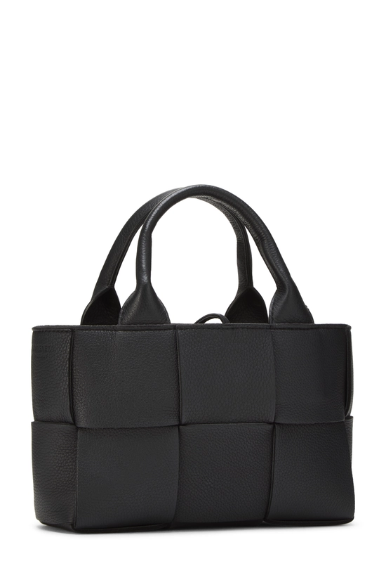 Black Calfskin Maxi Intrecciato Candy Arco Tote, , large image number 1