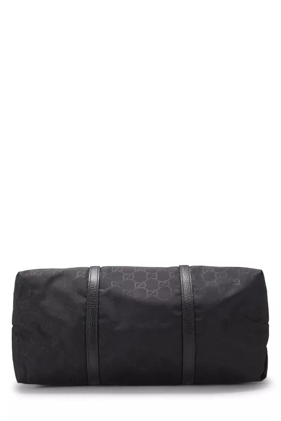 Black GG Nylon Tote, , large image number 4