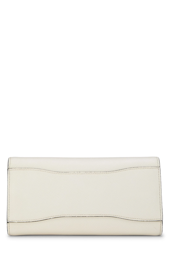 White Saffiano Convertible Handbag Small, , large image number 4