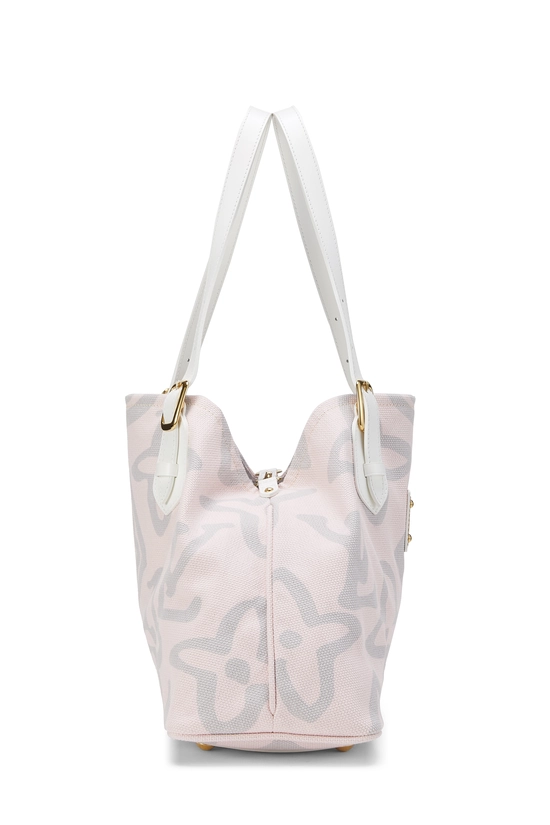Pink Monogram Canvas Tahitienne Cabas GM, , large image number 2