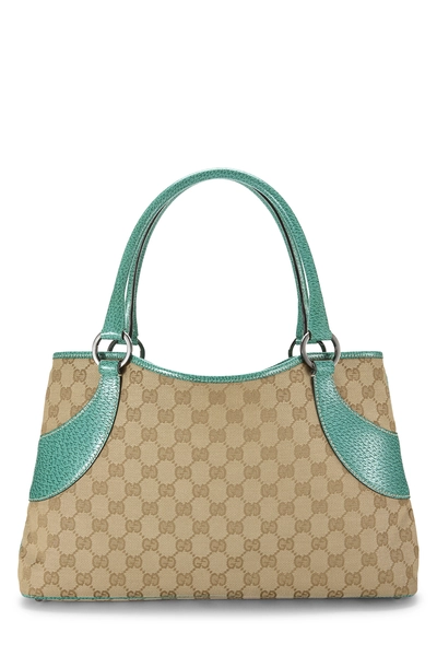 Gucci Blue Original GG Canvas Tote — photo 1