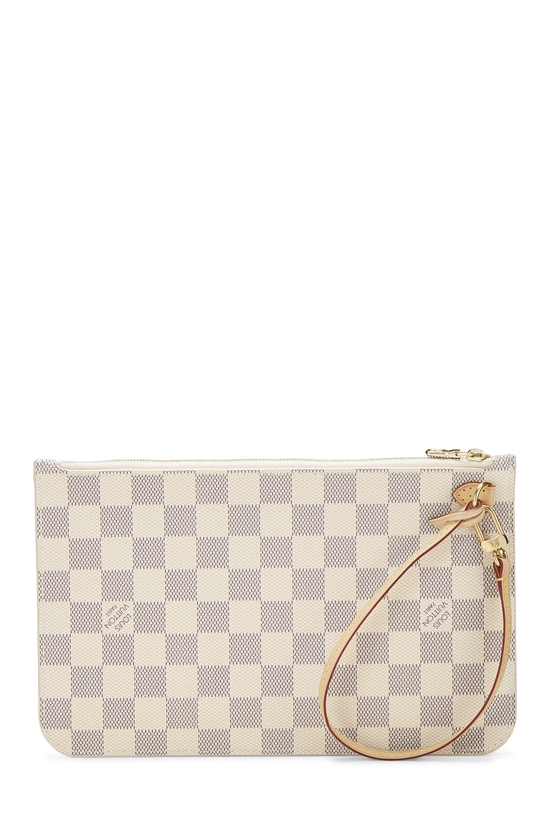 Damier Azur Neverfull Pouch MM NM, , large image number 2