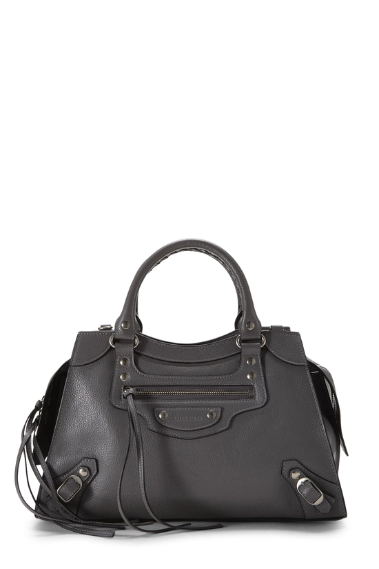 Grey Calfskin Neo Classic City Small, , large image number 0