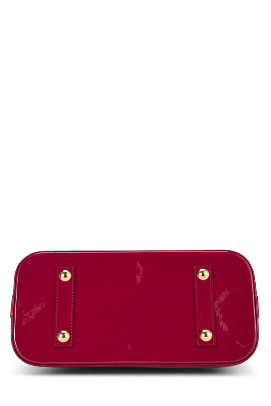 Framboise Monogram Vernis Alma PM NM, , large image number 4