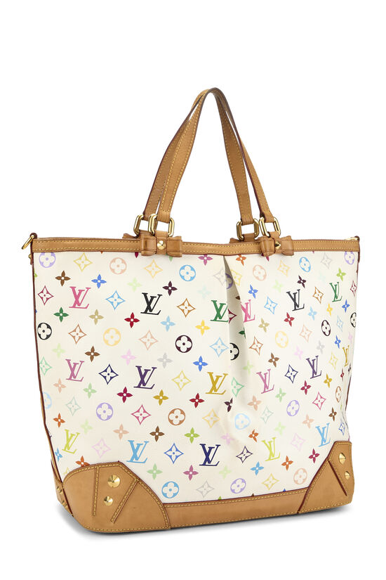 Takashi Murakami x Louis Vuitton White Monogram Multicolore Sharleen GM, , large image number 1