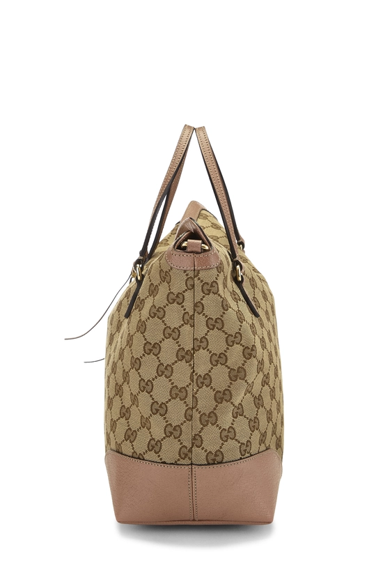 Pink Original GG Canvas Bree Handbag, , large image number 2