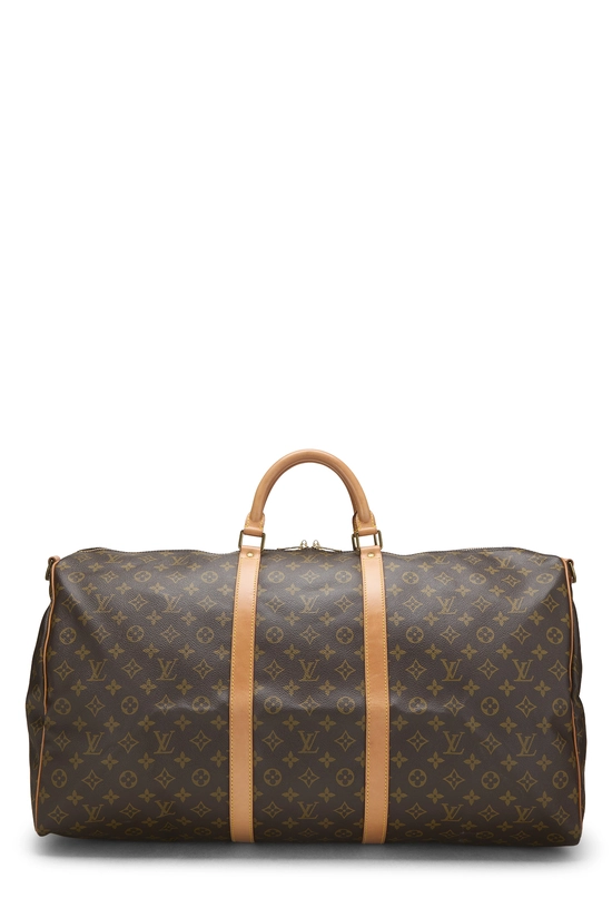 Monogram Canvas Keepall Bandouliere 60, , large image number 0