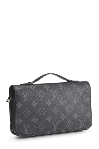 Black Monogram Eclipse Zippy XL, , large