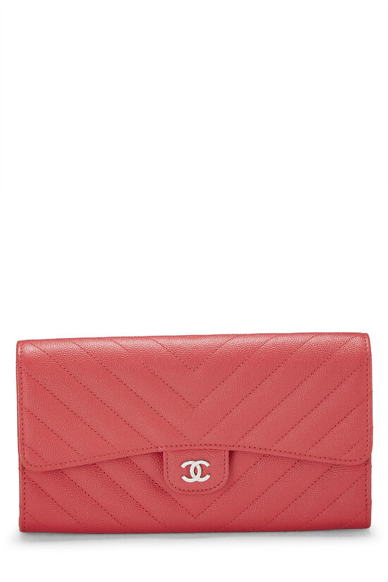 Chanel Pink Flap Wallet Q6A3CV0FPB000 | WGACA