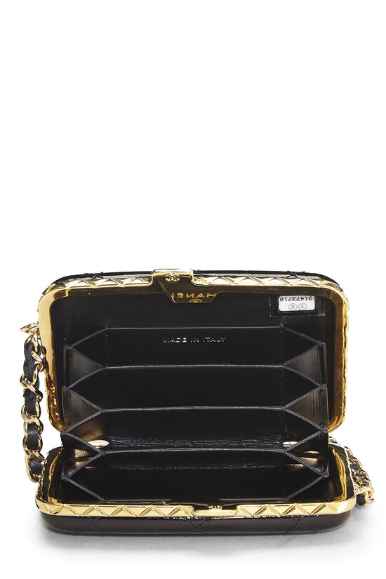 Black Patent Leather Box on Chain, , large image number 3