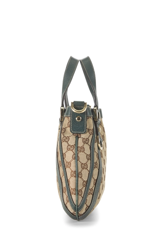 Green Original GG Canvas D-Ring Abbey Hobo Small, , large image number 2