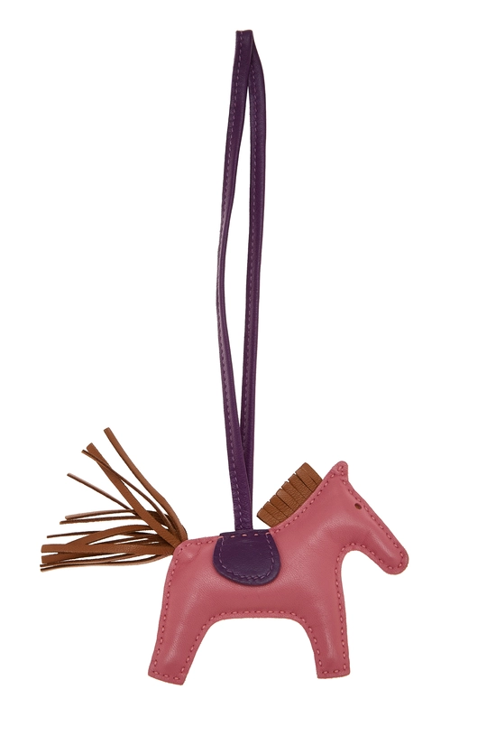 Multicolor Lambskin Rodeo Bag Charm TPM, , large image number 1