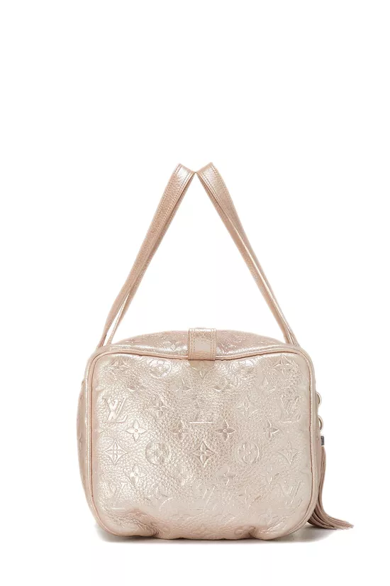 Silver Monogram Shimmer Comete Shoulder Bag, , large image number 2