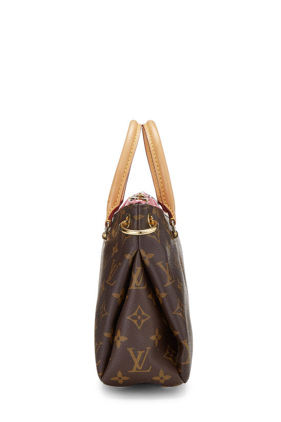 LV Pallas BB Pink Monogram Canvas Shoulder Bag With Twilly – Coco Approved  Studio