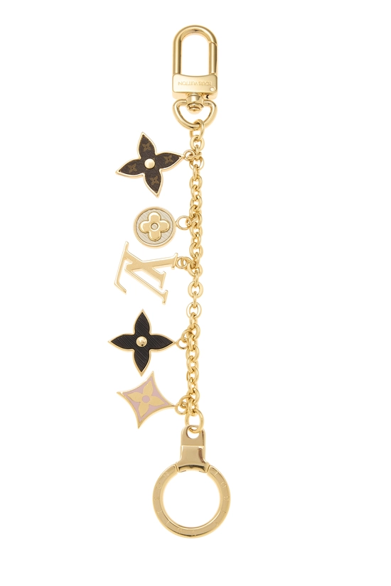 Multicolor Gold Spring Street Bag Charm, , large image number 0