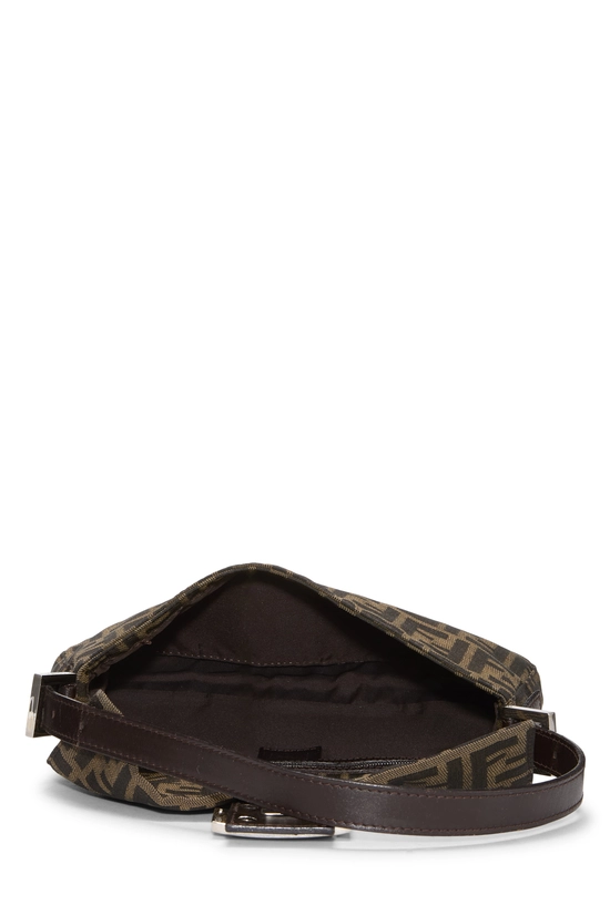 Brown Zucca Canvas Baguette, , large image number 5