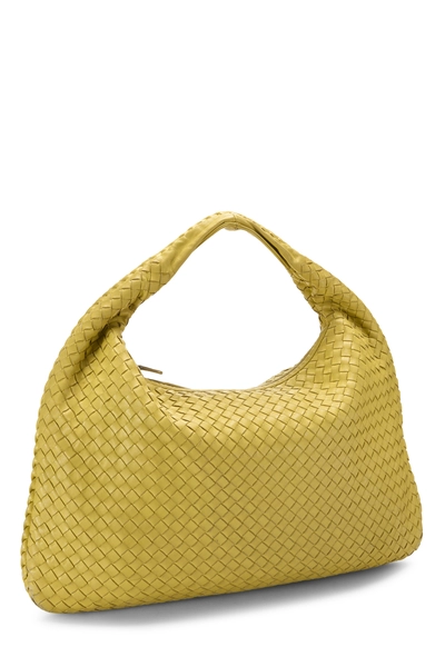 Bottega Veneta Yellow Intrecciato Veneta Hobo Large — photo 2