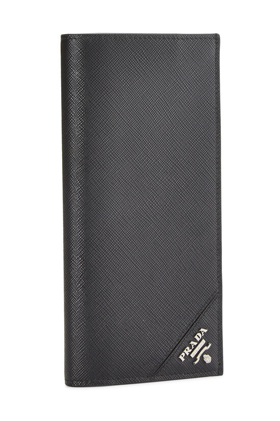 Black Saffiano Long Wallet, , large image number 1
