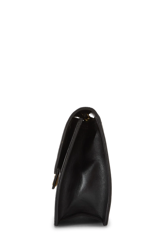 Black Quilted Lambskin Ex Flap Medium, , large image number 2