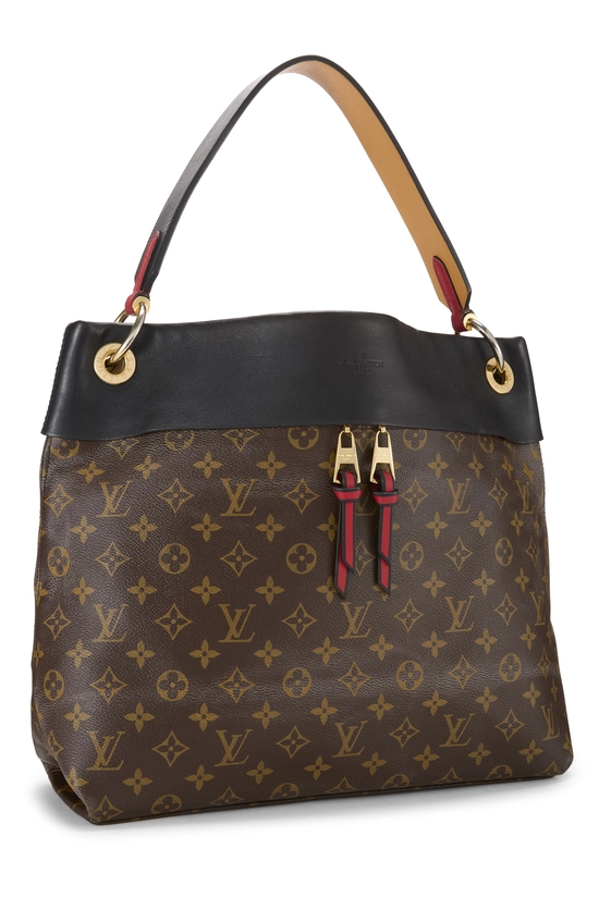 Black Monogram Canvas Tuileries Hobo, , large image number 1