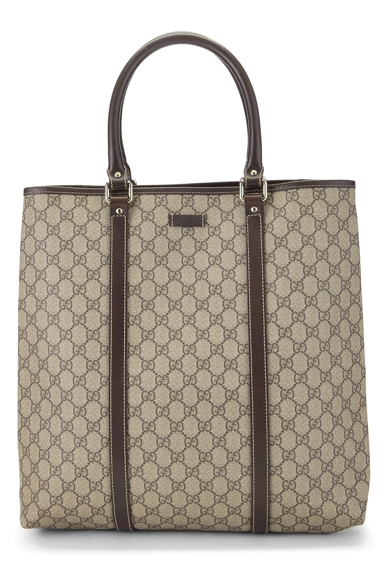 Brown GG Supreme Canvas Plus Tote, , large image number 0