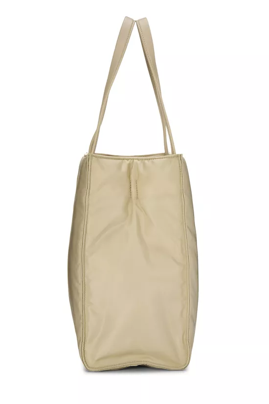 Beige Nylon Convertible Tote, , large image number 2